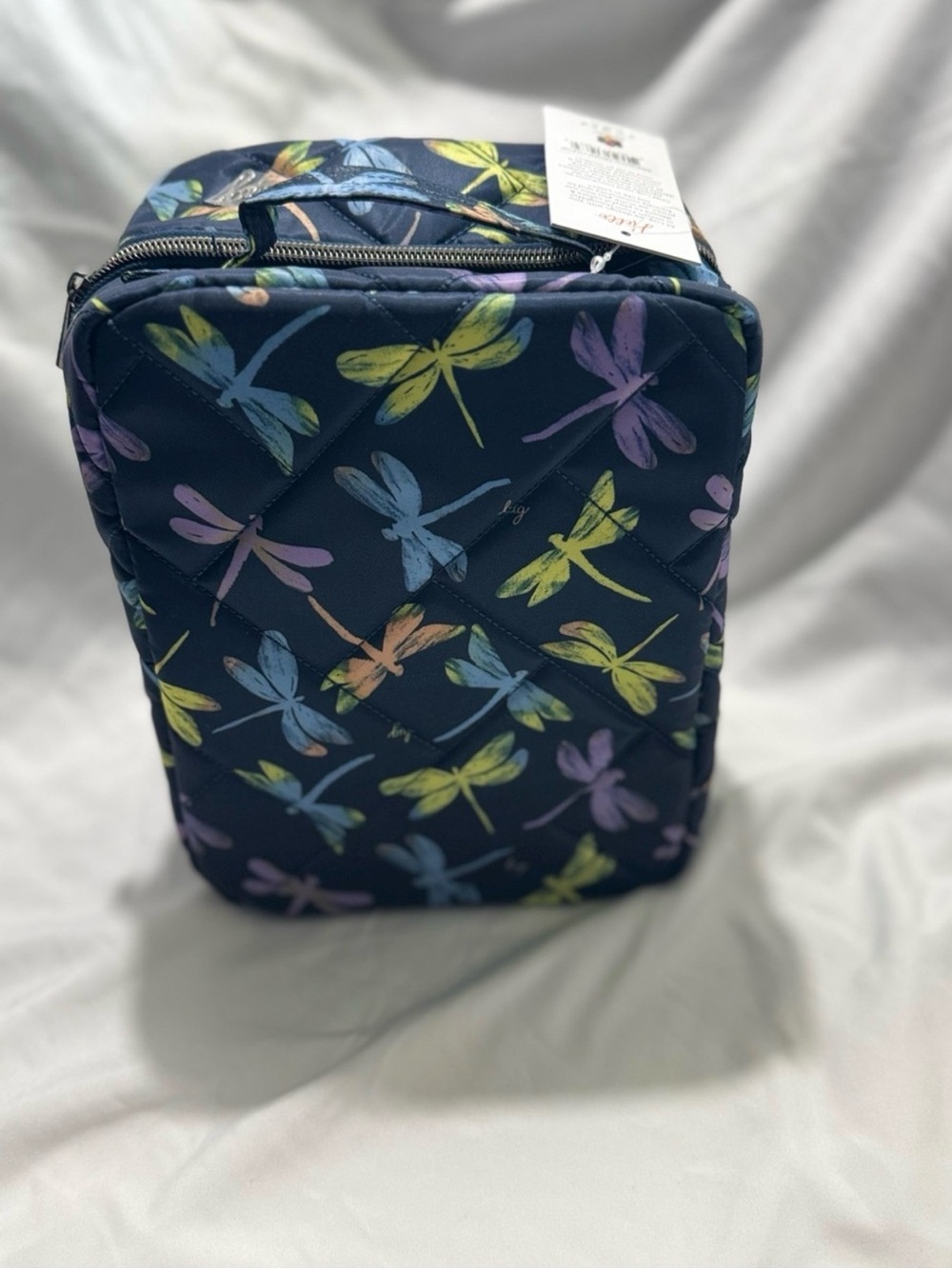 Lug Wingback Hanging Toiletry Case - Dragonfly Icepop